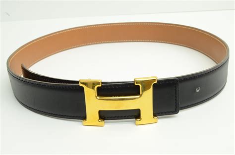 hermes mens belt black|real hermes belt men.